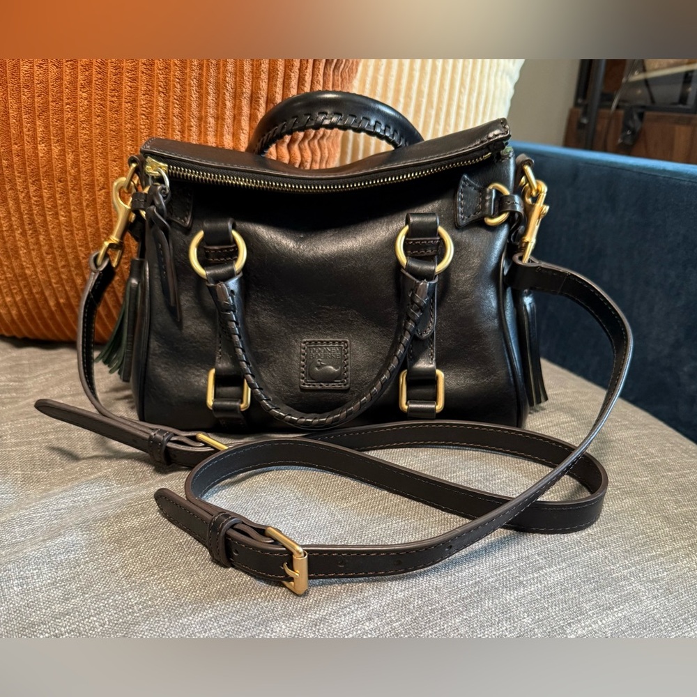 Dooney and Bourke Micro Florentine in Black
